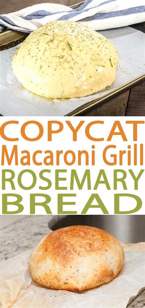 Copycat Macaroni Grill Rosemary Bread Recipe