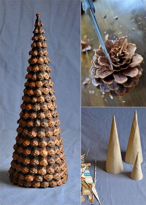 How To Make A Pine Cone Topiary