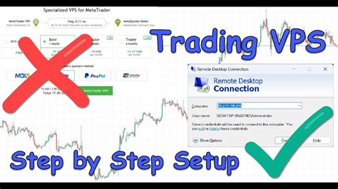 Forex Trading VPS Setup Easy Tutorial From Start To MT5 Installation