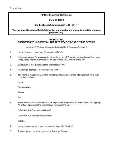 Fillable Online Osc Rule Electronic Delivery Of Documents Fax