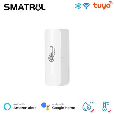 Smatrul Tuya Wifi Sensor De Temperatura E Umidade Detector Smart Life