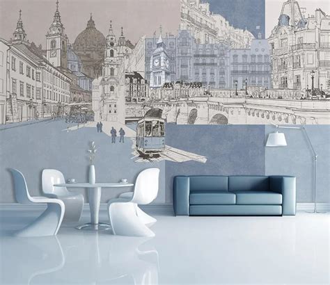 Wall Mural Photo Wallpaper Building, urban design e painting Nr. u46594 ...