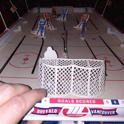 Rare Munro Vintage Table Top Hockey Game Montreal Vs Toronto Patent W