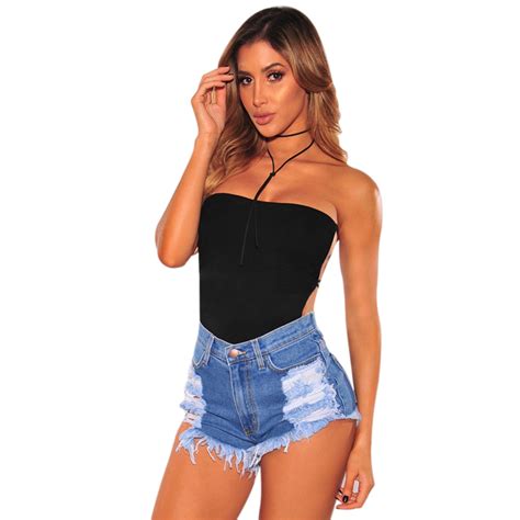 Fashion Women Summer Ripped High Waisted Denim Shorts Jeans Hot Beach Pants New Alexnld