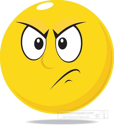 angry emoji clipart    classroom digital