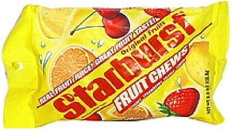 Starburst Original Fruit Fruit Chews - 8 oz, Nutrition Information | Innit