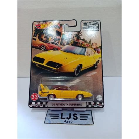 Jual Hot Wheels Premium Plymouth Superbird Boulevard Shopee Indonesia