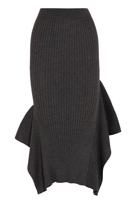 Трикотажные юбки: где купить и как носить | Knit pencil skirt, High ...