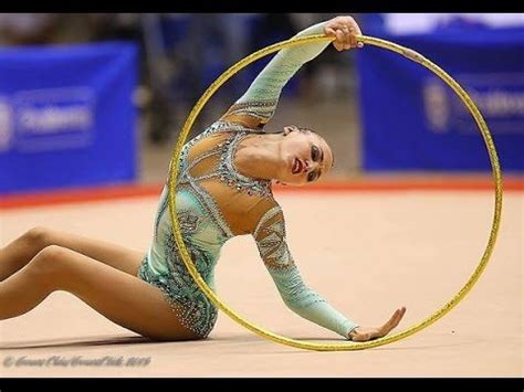 Rhythmic Gymnastics Hoop Montage In 2024 Hoop Dance Gymnastics