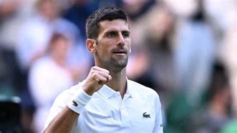 Wimbledon Djokovic Beats Thompson Reaches Round Three In Another