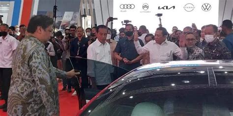 Jokowi Buka Pameran IIMS 2023 Dorong Ekspor Industri Otomotif Mobil