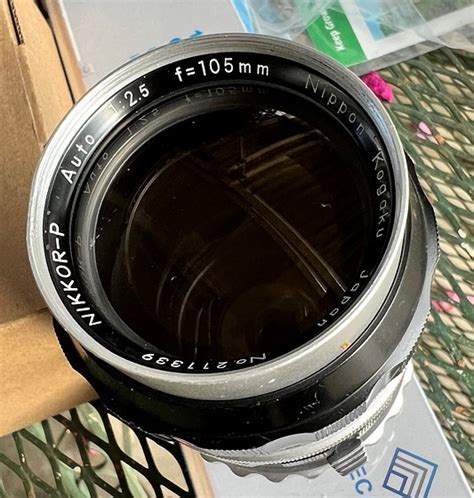 Nikon Nippon Kogaku Nikkor P Auto Mm F Non Ai Mf Lens Adapted