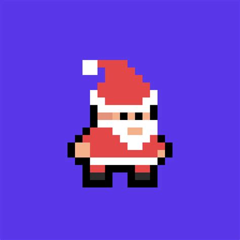 Santa I Made Rpixelart