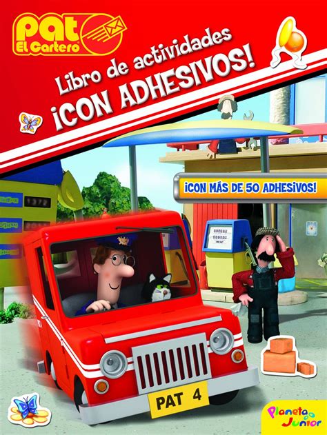 Pat El Cartero Libro De Actividades Adhesivos Varios Autores