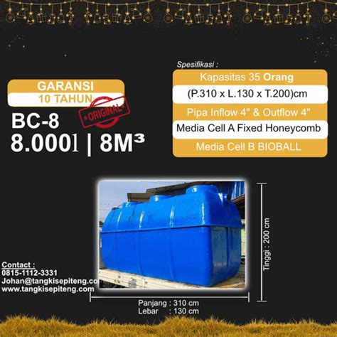 Jual Tangki Septictank Biotank M Day Liter M Biotech System