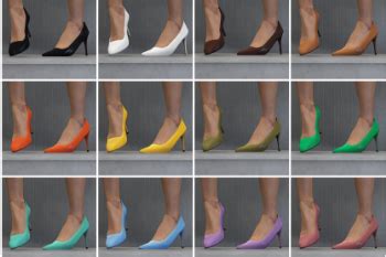 Shoe Pack For MP Female GTA5 Mods