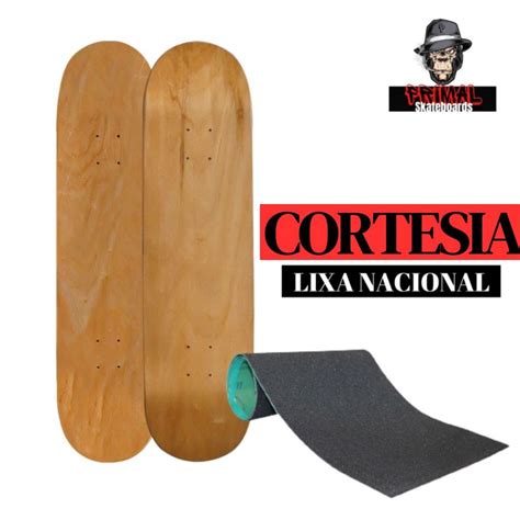 Shape Skate Marfim Liso Profissional Lixa Nacional Shopee Brasil