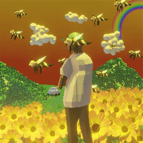 Tried Making The Flower Boy Cover In A More Retro Ps1 Aesthetic Nothing Much But I Hope You