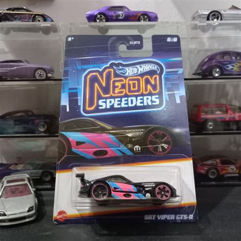 Jual Hot Wheels SRT Viper GTS R Neon Speeders Free Protector Kota Bandung Classics Garage