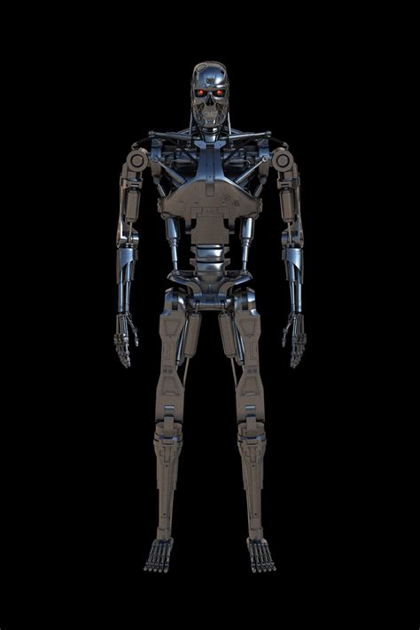 Terminator T-800 Endoskeleton 3D Model by The_Djon