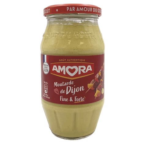 Amora Dijon Mustard 430g · Bonnebouffe