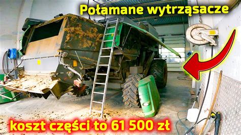 Tragedia w kombajnie FENDT 6275 Lczujnik zapchania wytrząsaczy nie