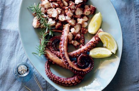 Grilled Octopus Recipe Greek Recipes Nourish Magazine Australia