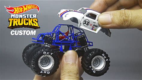 Herbie Goes To Monster Jam Vw Beetle Hot Wheels Monster Trucks Custom