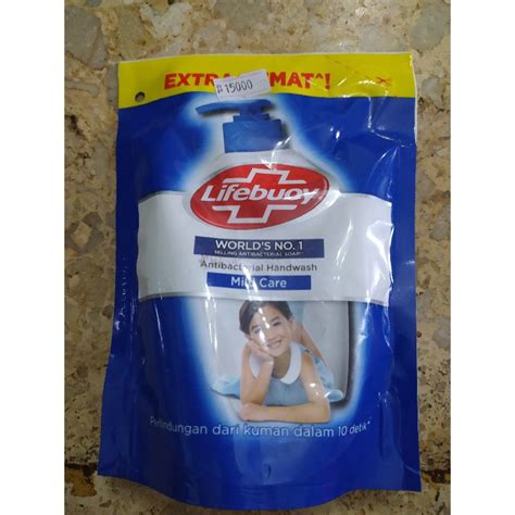 Jual Lifebuoy Antibacterial Handwash 180 Ml Mild Care Shopee Indonesia