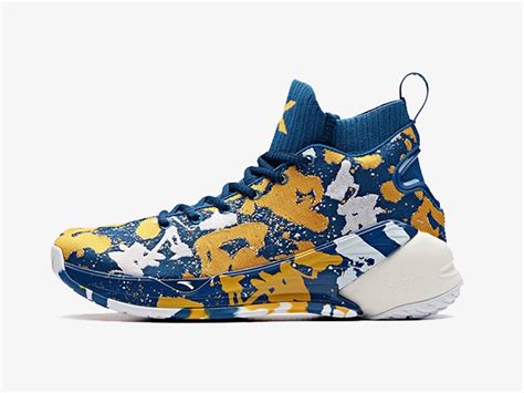 Giày Bóng Rổ Anta Kt4 Klay Thompson Bhm Shock The Game Blueyellow