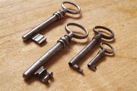 Old Metal Keys Stock Photo Image Of Retro Vintage 122448246