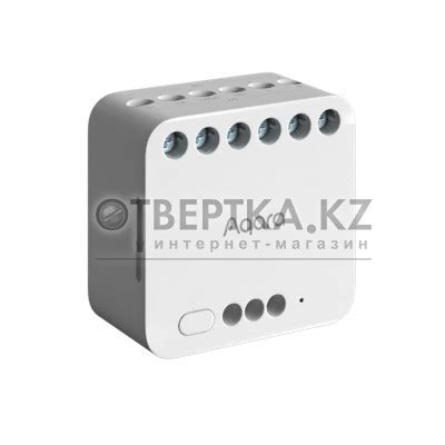 Реле двухканальное с сухим контактом Aqara Dual Relay Module T2 DCM-K01 ...