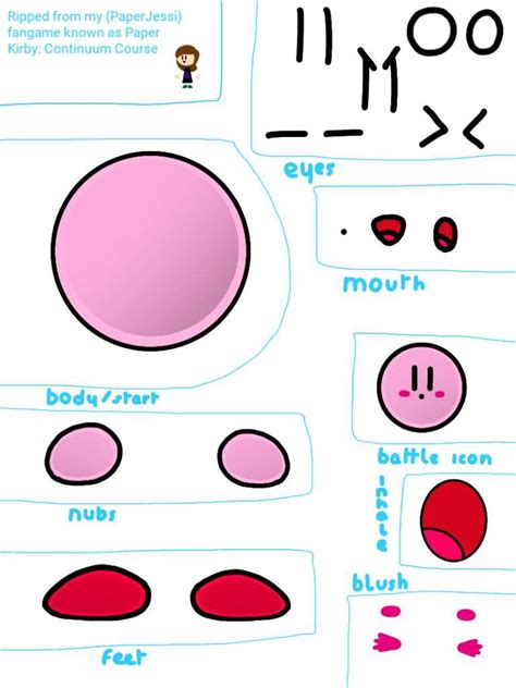 Paper Kirby Continuum Course Kirby Sprite Sheet Kirby Amino | Hot Sex ...