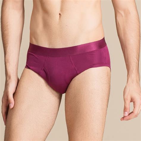 Mens Briefs Wide Waistband Pure Silk Knitted Paradise Silk