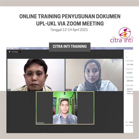 Training Penyusunan Dokumen UKL UPL AMDAL Citra Inti