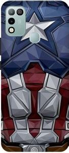 ADZIRE Back Cover For Infinix Hot 10 Play X688B CAPTAIN AMERICA AVENGER AVENGERS ADZIRE