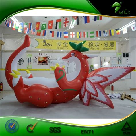 Dragon Sex Doll Giant Inflatable Strawberry Dragon Toy