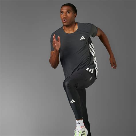 clothing adizero running tee black adidas south africa