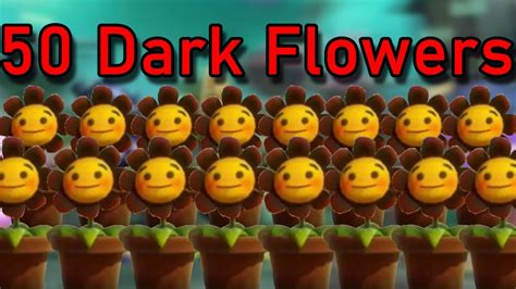 50 Dark Flowers Pvz Gw2 Youtube