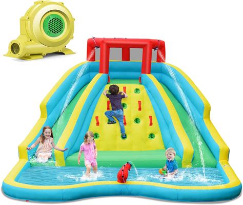 Kotek Inflatable Water Slide Giant Water Park Waterslide Inflatables W Large