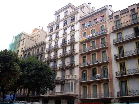 Barcelona Architecture Spain Eixample Street - 1379 :: World All Details