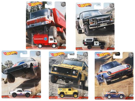 Hot Wheels Car Culture Assorted All Terrain Box Pcs Hlj
