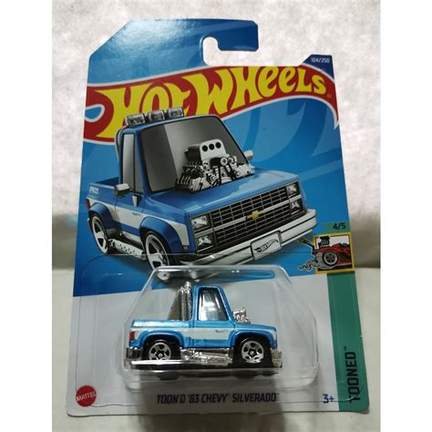 Hot Wheels Case E Toon D Chevy Silverado Shopee Malaysia