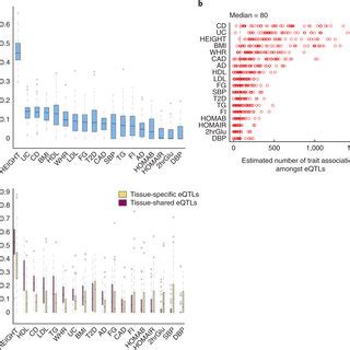 Incorporating EQTLs From 44 Tissues Into GWAS Of Complex Traits A