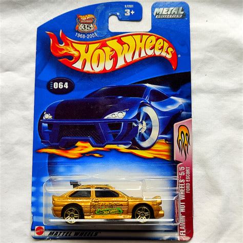 Hot Wheels Flamin Hot Wheels Series Escort Rally Xe Mô Hình Đồ Ch 69000 USD MEOYEU US SHOP