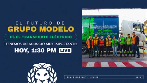 Grupo Modelo MX On Twitter Te Invitamos Hoy A La 1 30 PM A Seguir La