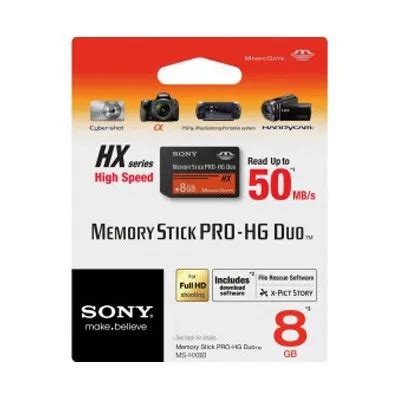 Sony Memory Stick Pro HG Duo Memory Card 8GB Lazada Co Th