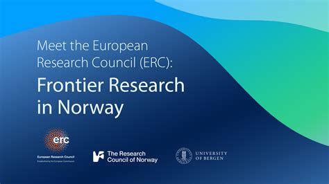 Meet The European Research Council Erc Frontier Research In Norway