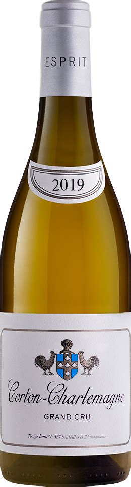 Corton Charlemagne Blanc Currentmillesime Vintage Label Domaine