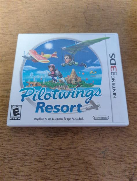 Pilotwings Resort Item Box And Manual Nintendo 3ds